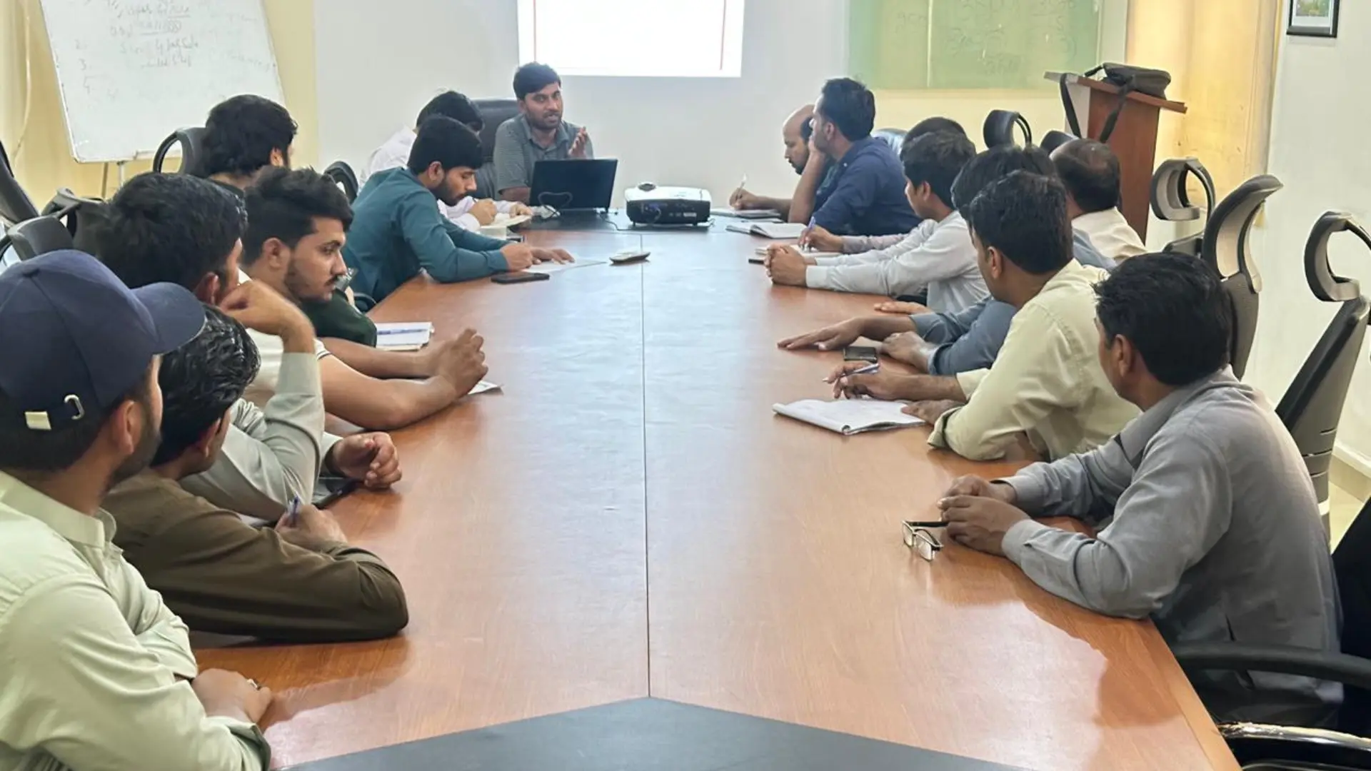 Official NEBOSH IGC (International General Certificate) course materials and student training session at SafetyHub Pakistan for 2026.